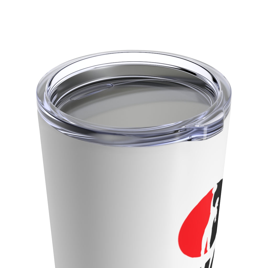 Strikers Silhouette White Tumbler 20oz