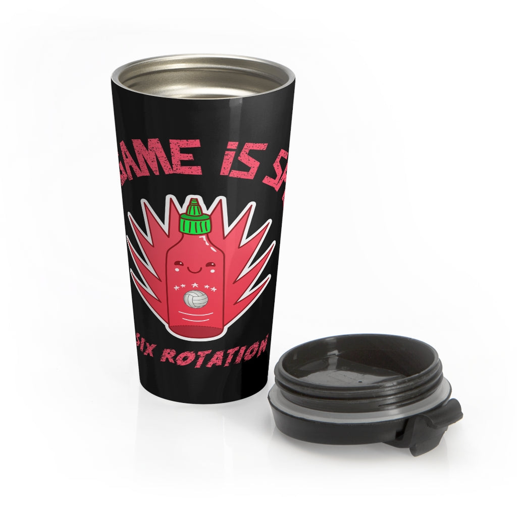 Six Rotation Spicy Stainless Steel Travel Mug