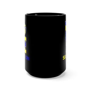 Six Rotation Volley Love Wolverine Black Mug 15oz