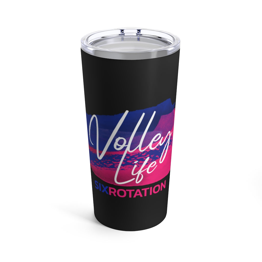 Six Rotation Volley Life Tumbler 20oz