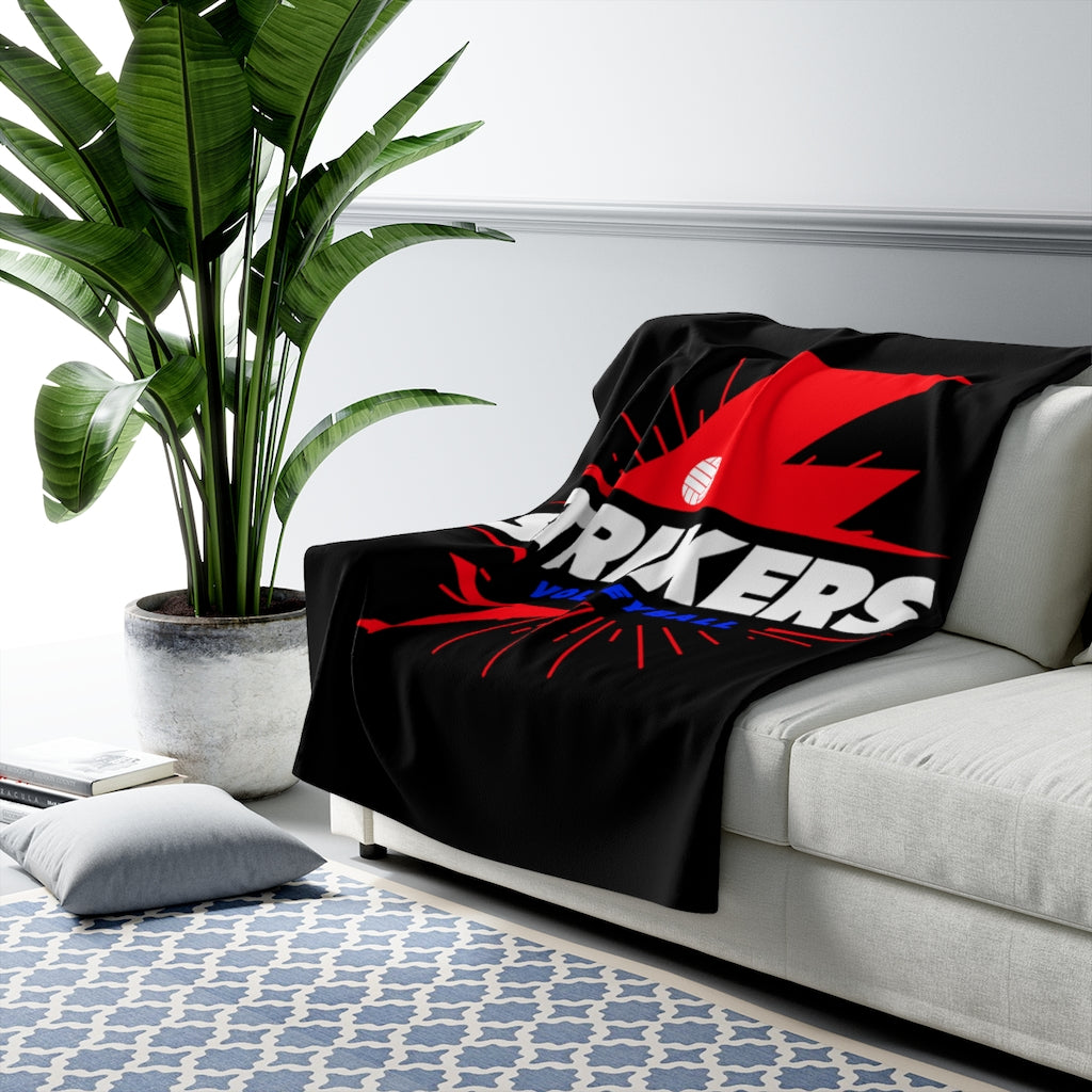 Strikers Bolt Sherpa Fleece Blanket