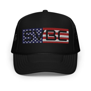 Strikers USA Stripes Foam Trucker Hat