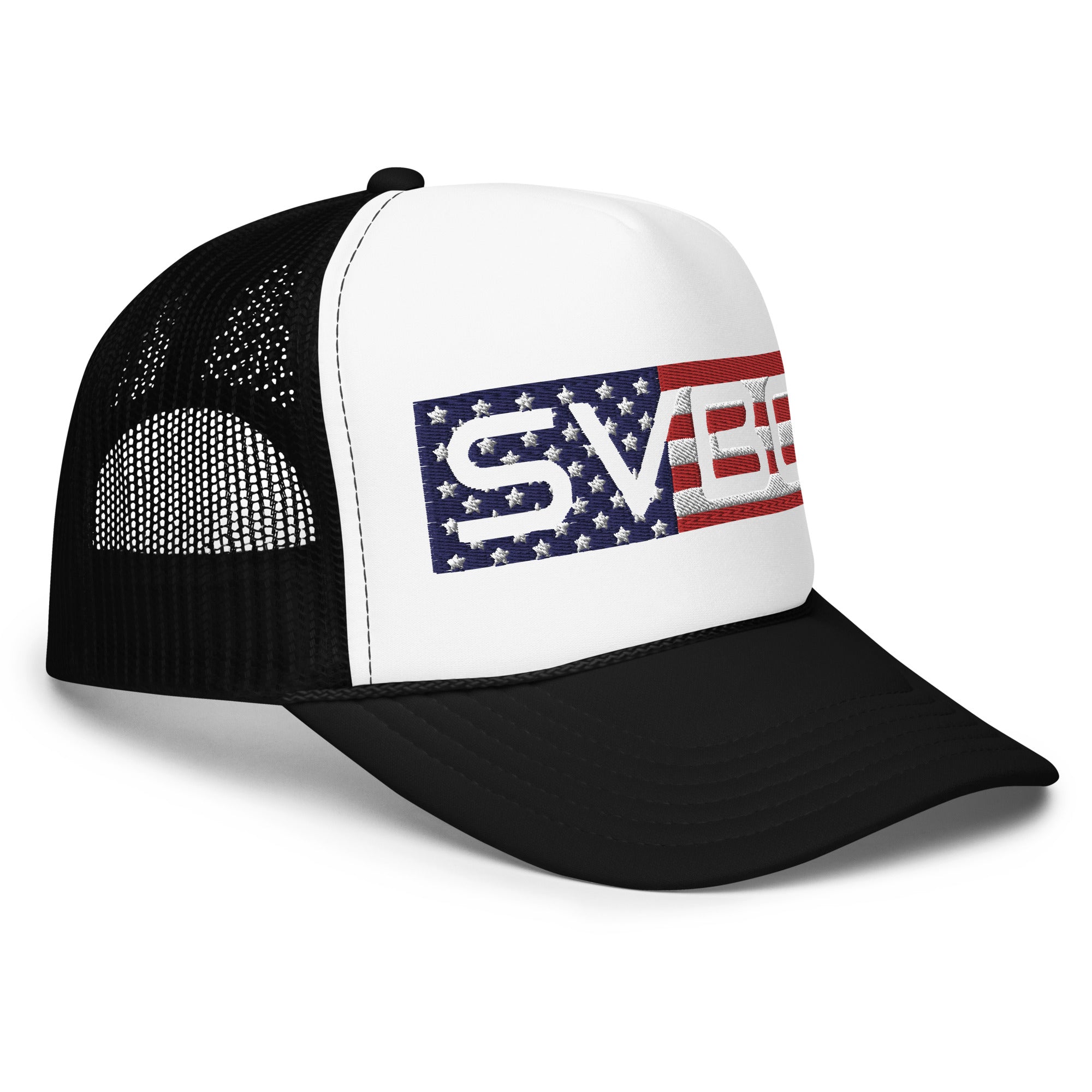 Strikers USA Stripes Foam Trucker Hat