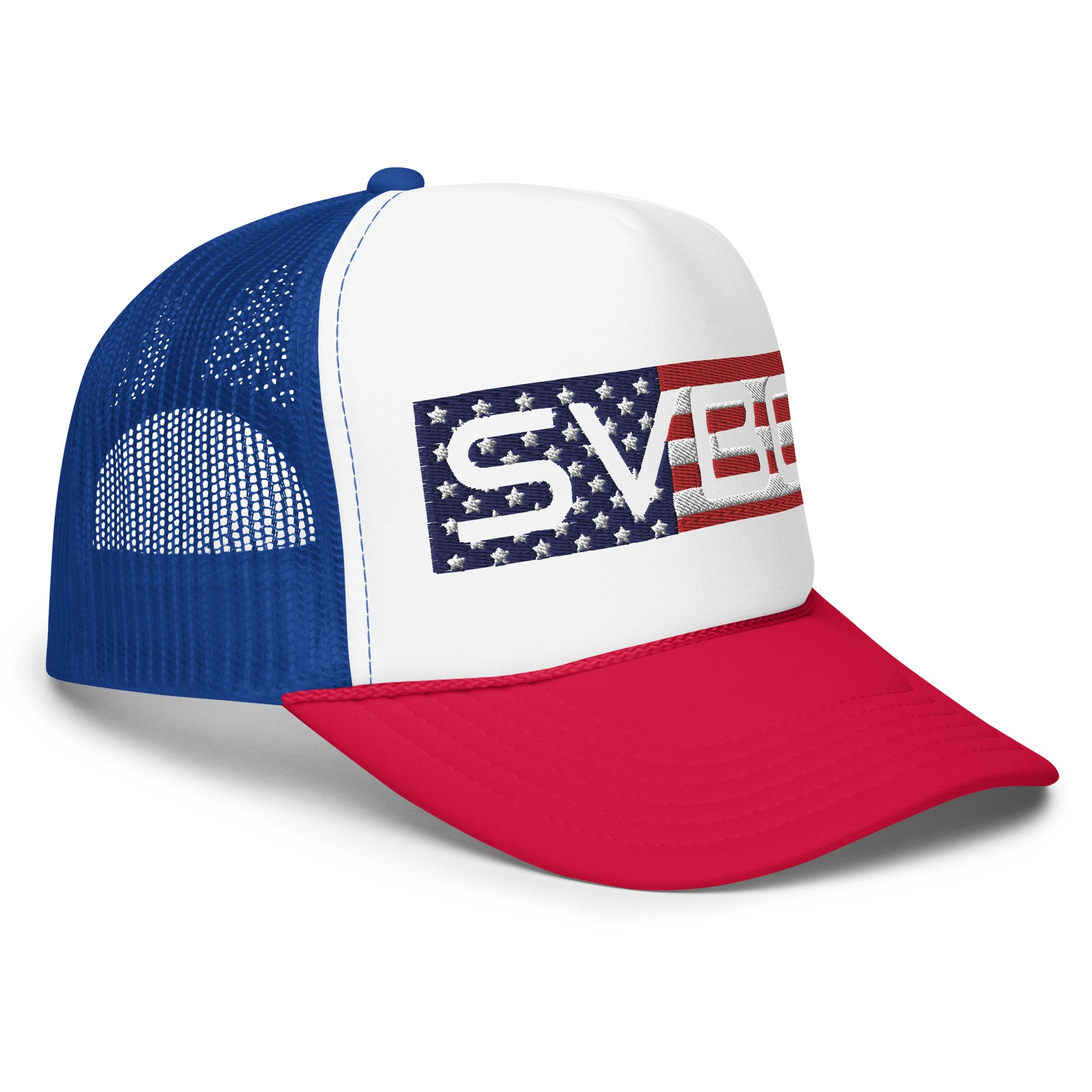 Strikers USA Stripes Foam Trucker Hat