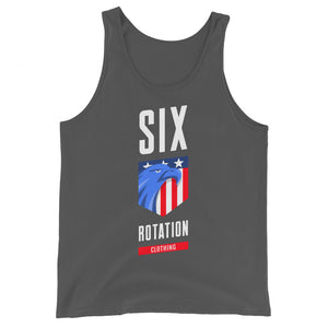 Six Rotation Eagle Unisex Tank Top