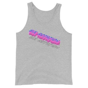 Six Rotation Happy Unisex Tank Top