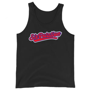 Six Rotation Script Unisex Tank Top