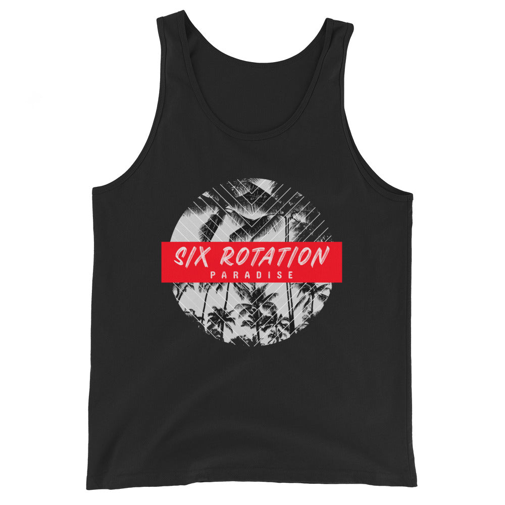 Six Rotation Paradise Unisex Tank Top