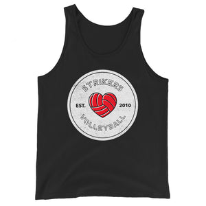 Strikers Volleyheart Unisex Tank Top