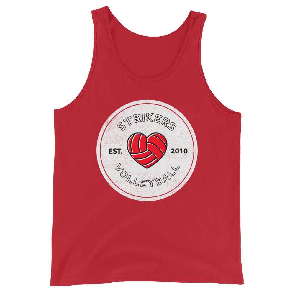 Strikers Volleyheart Unisex Tank Top