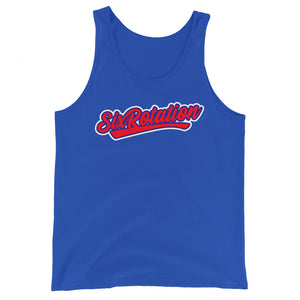 Six Rotation Script Unisex Tank Top