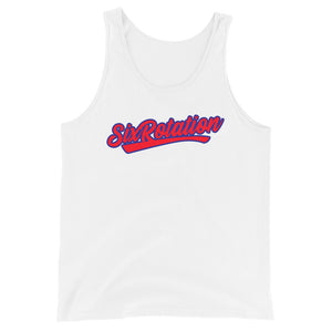 Six Rotation Script Unisex Tank Top