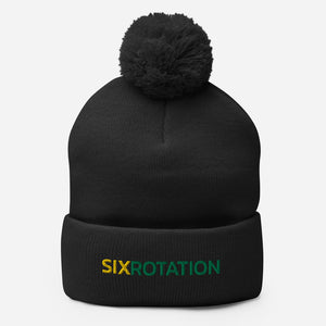 Six Rotation Basic GB Pom-Pom Beanie