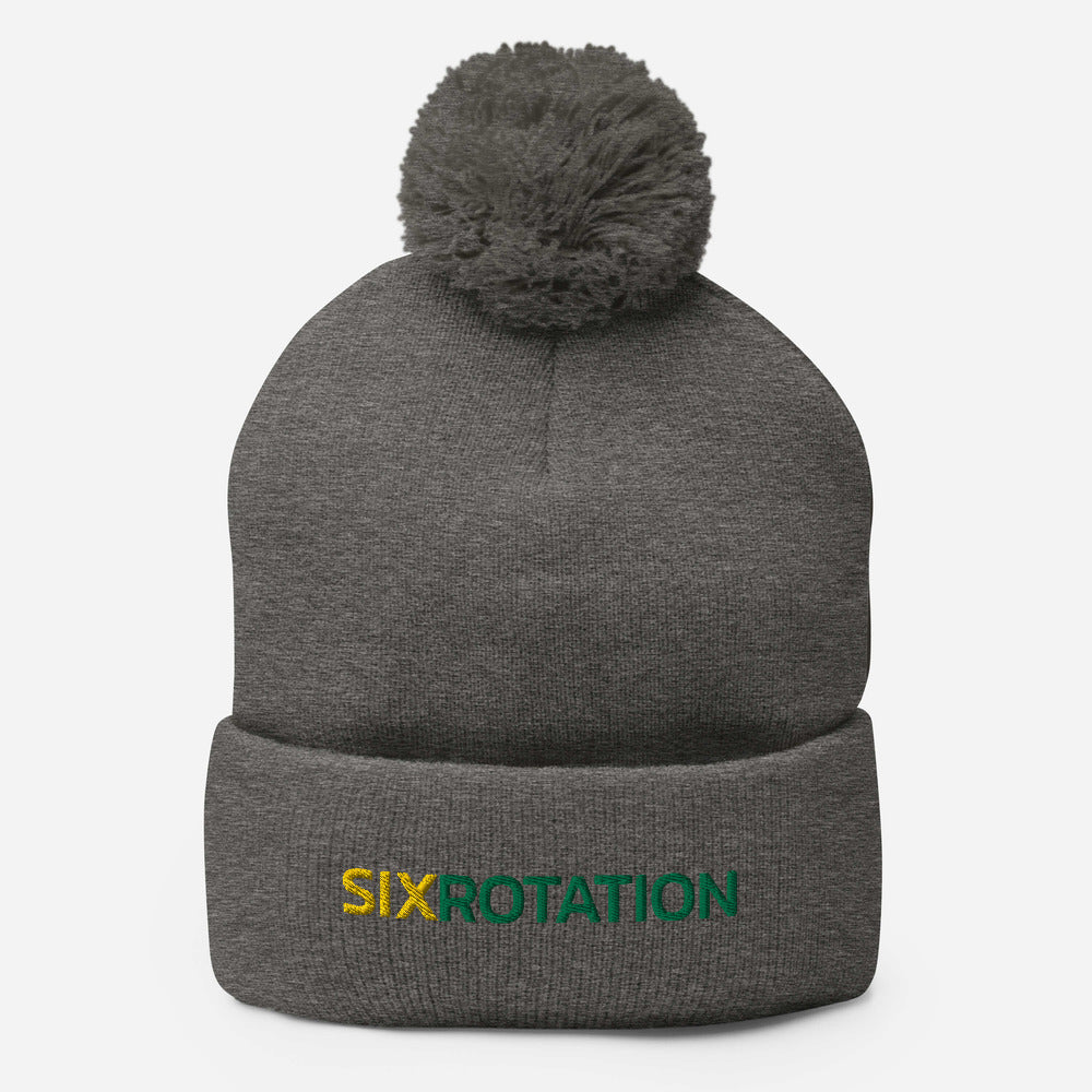 Six Rotation Basic GB Pom-Pom Beanie