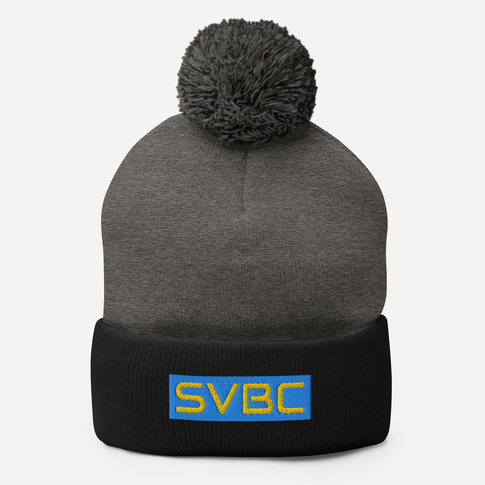 Strikers Classic Acronym Pom-Pom Beanie