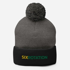 Six Rotation Basic GB Pom-Pom Beanie