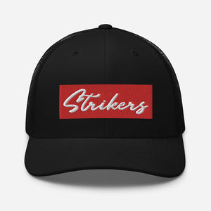 Strikers Fancy Red Trucker Hat