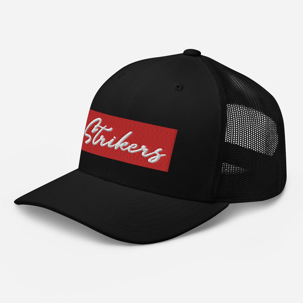 Strikers Fancy Red Trucker Hat