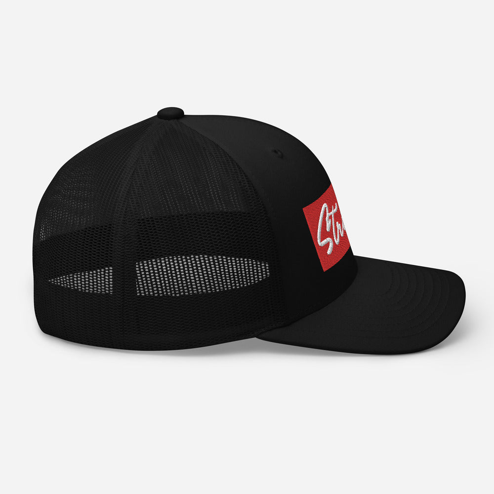 Strikers Fancy Red Trucker Hat