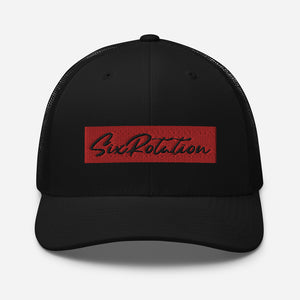 Six Rotation Fancy Trucker Hat