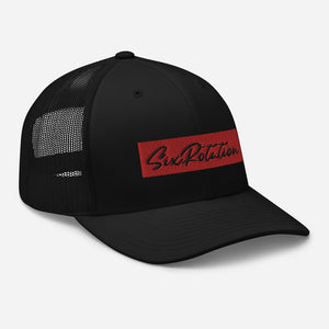 Six Rotation Fancy Trucker Hat