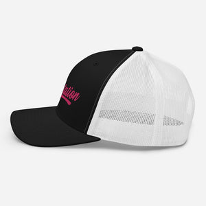 Six Rotation Swift Hot Pink Trucker Hat