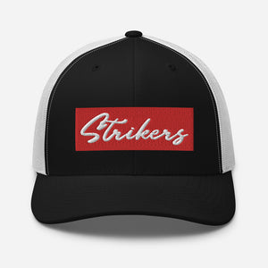 Strikers Fancy Red Trucker Hat