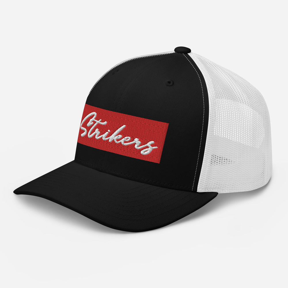 Strikers Fancy Red Trucker Hat