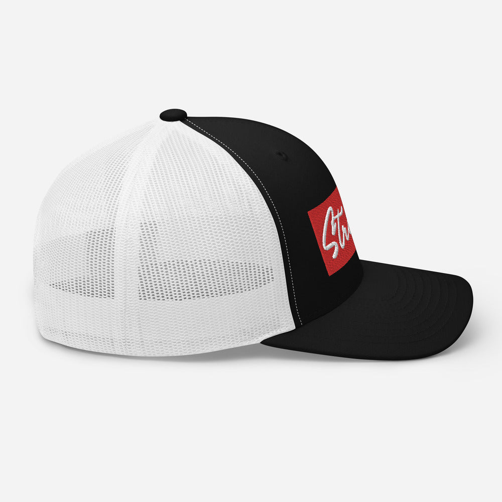 Strikers Fancy Red Trucker Hat