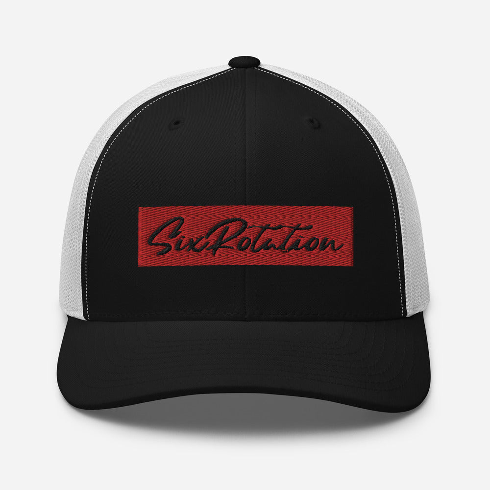 Six Rotation Fancy Trucker Hat