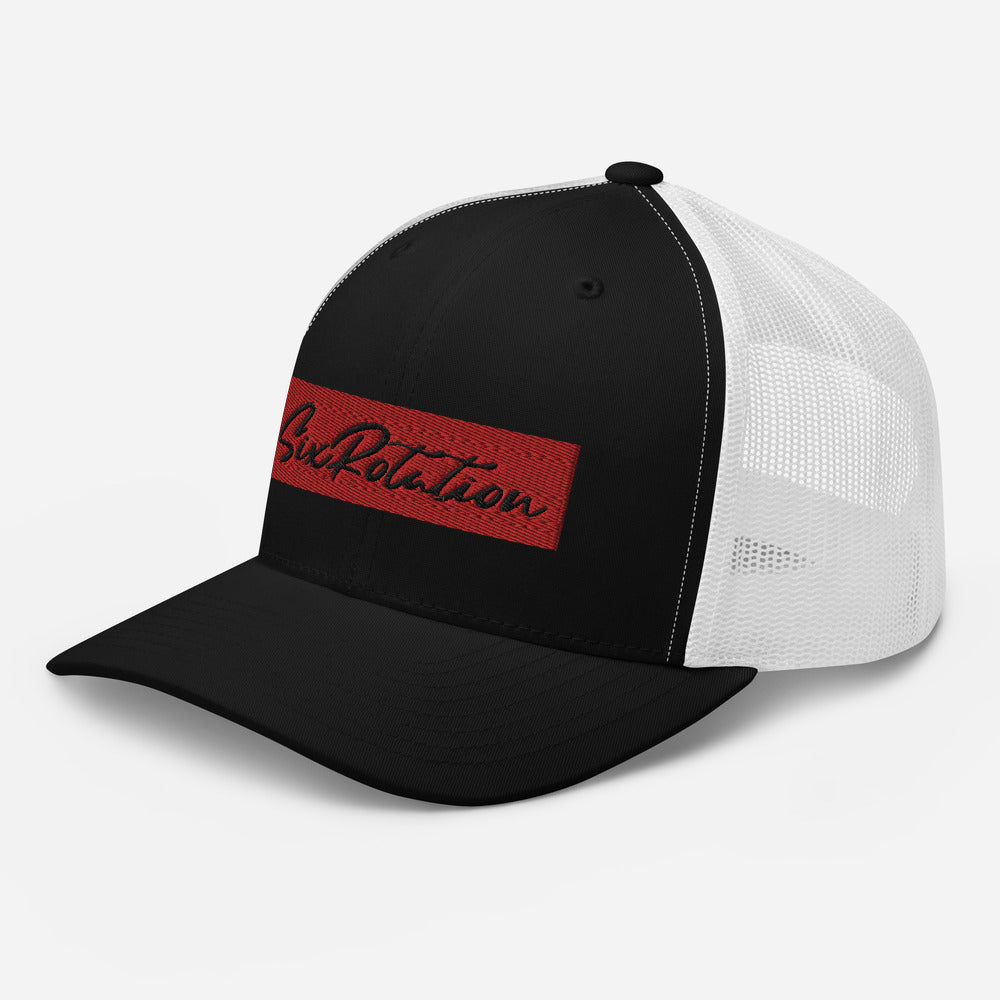 Six Rotation Fancy Trucker Hat