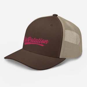 Six Rotation Swift Hot Pink Trucker Hat