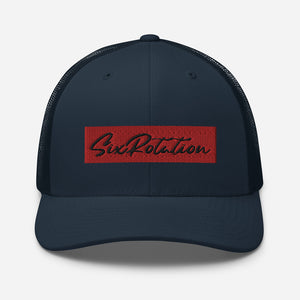 Six Rotation Fancy Trucker Hat