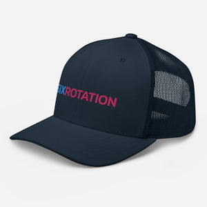 Six Rotation Basic Cotton Candy Trucker Hat