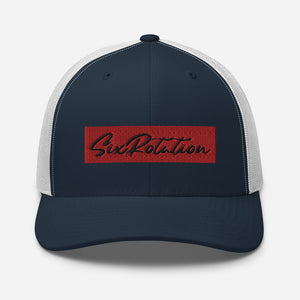 Six Rotation Fancy Trucker Hat