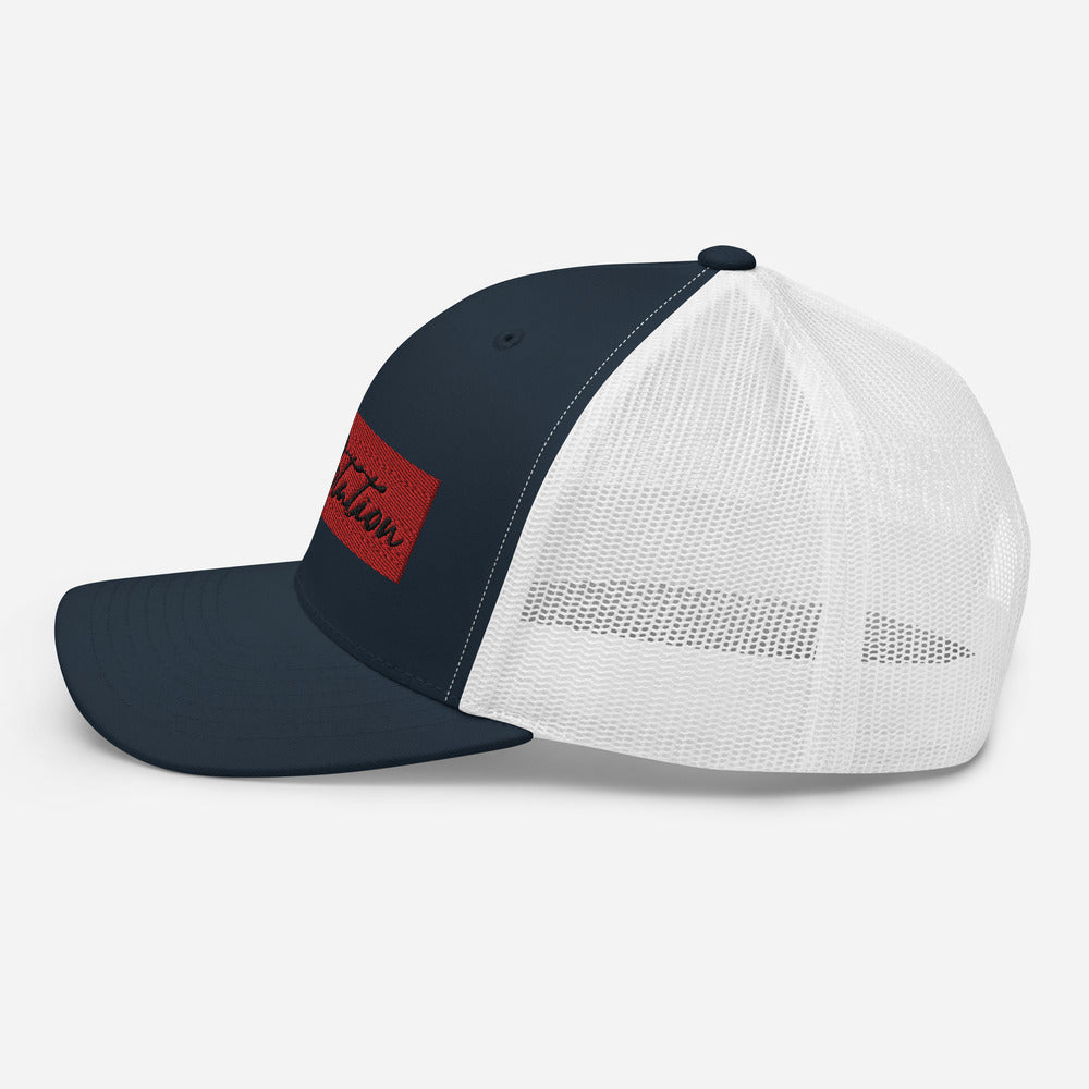 Six Rotation Fancy Trucker Hat