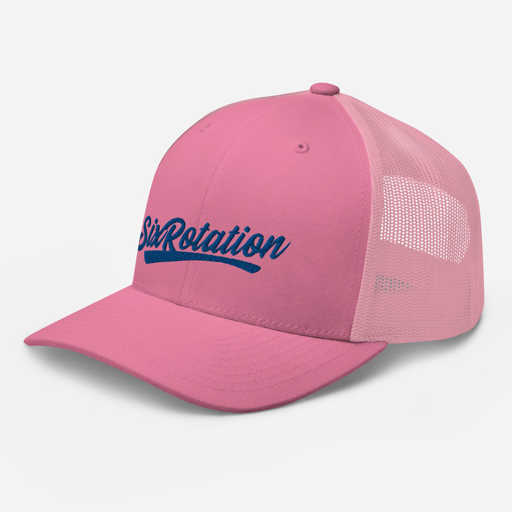 Six Rotation Swift Royal Trucker Hat