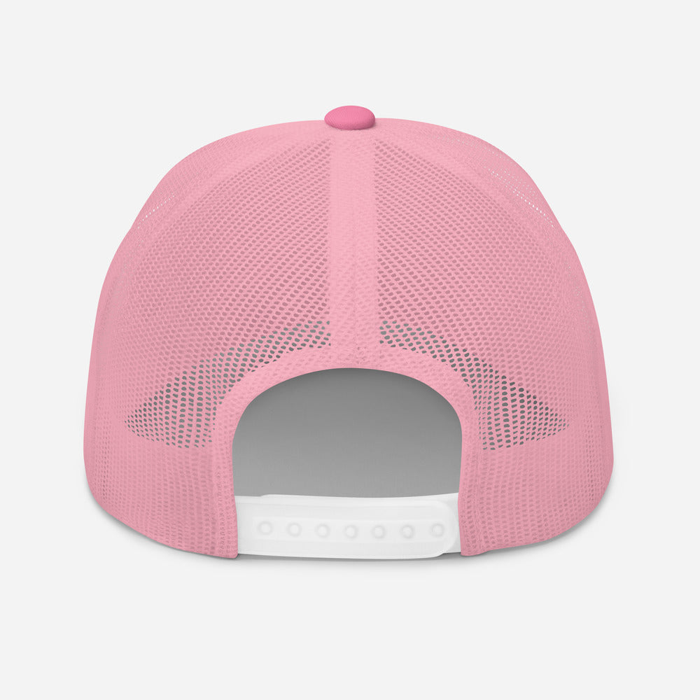 Six Rotation Basic Cotton Candy Trucker Hat