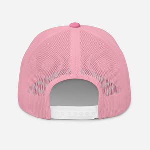 Six Rotation Basic Cotton Candy Trucker Hat