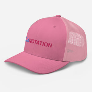 Six Rotation Basic Cotton Candy Trucker Hat