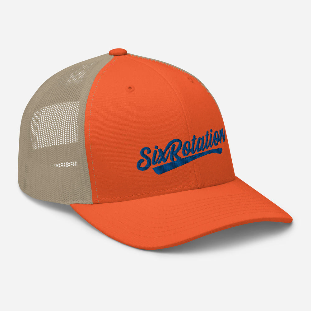 Six Rotation Swift Royal Trucker Hat