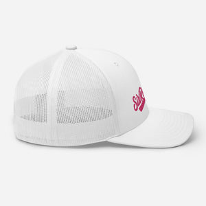 Six Rotation Swift Hot Pink Trucker Hat