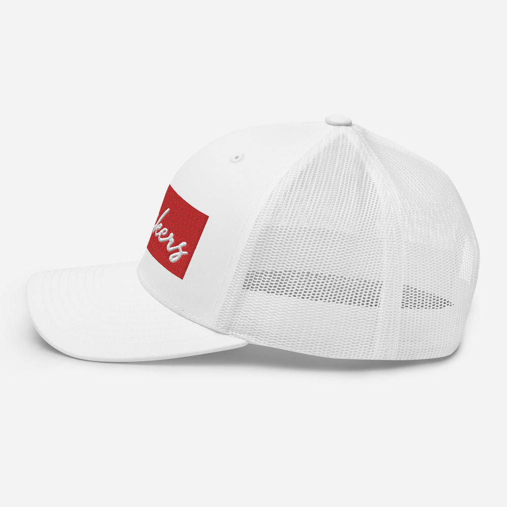 Strikers Fancy Red Trucker Hat