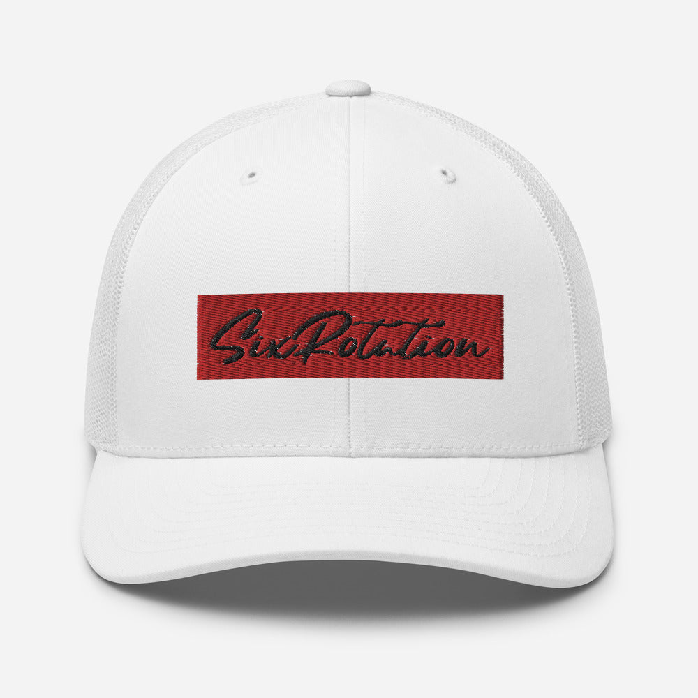 Six Rotation Fancy Trucker Hat