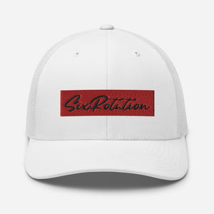 Six Rotation Fancy Trucker Hat