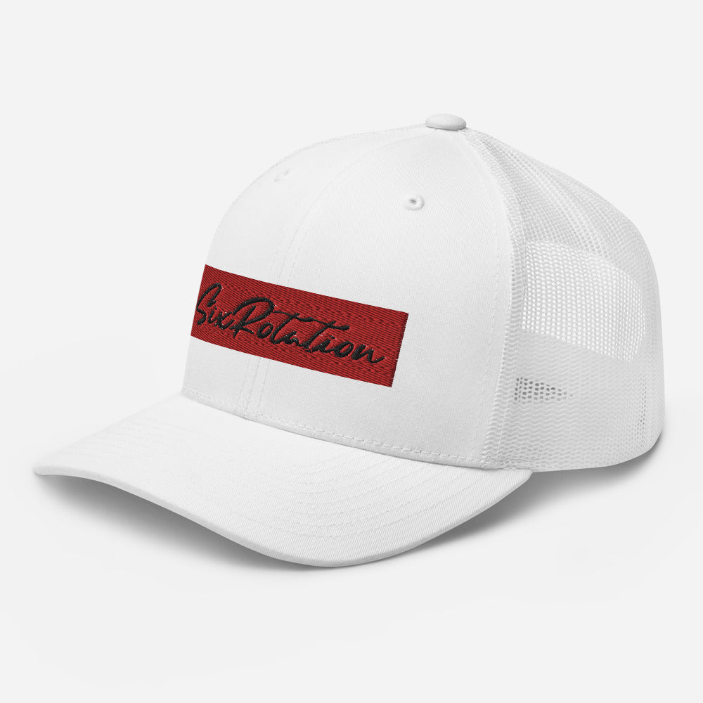 Six Rotation Fancy Trucker Hat