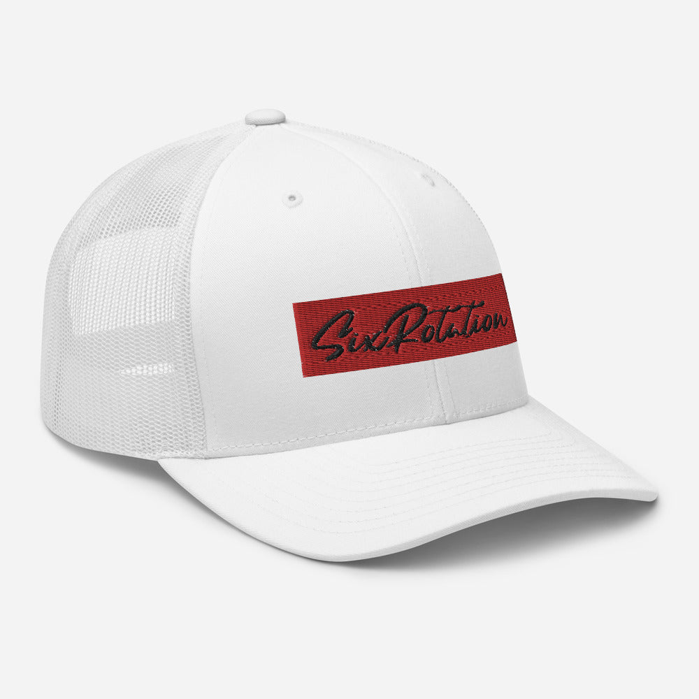 Six Rotation Fancy Trucker Hat