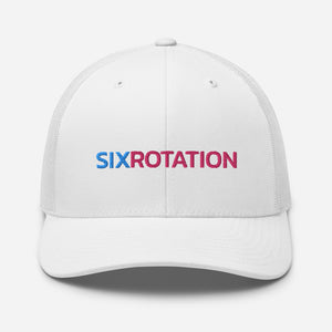 Six Rotation Basic Cotton Candy Trucker Hat