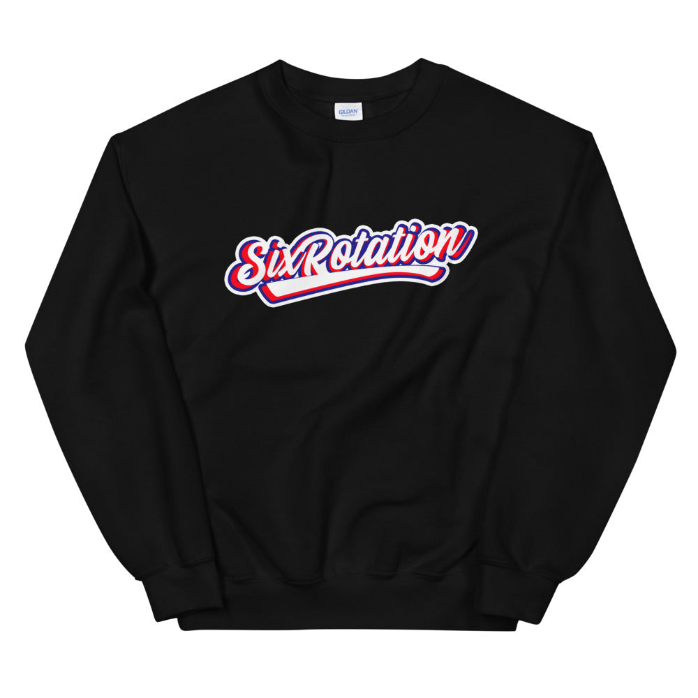 Six Rotation Script Unisex Sweatshirt