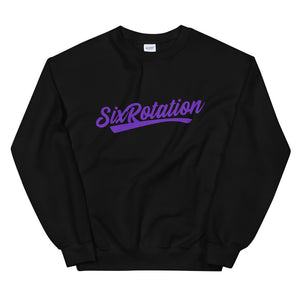 Six Rotation Script Unisex Sweatshirt